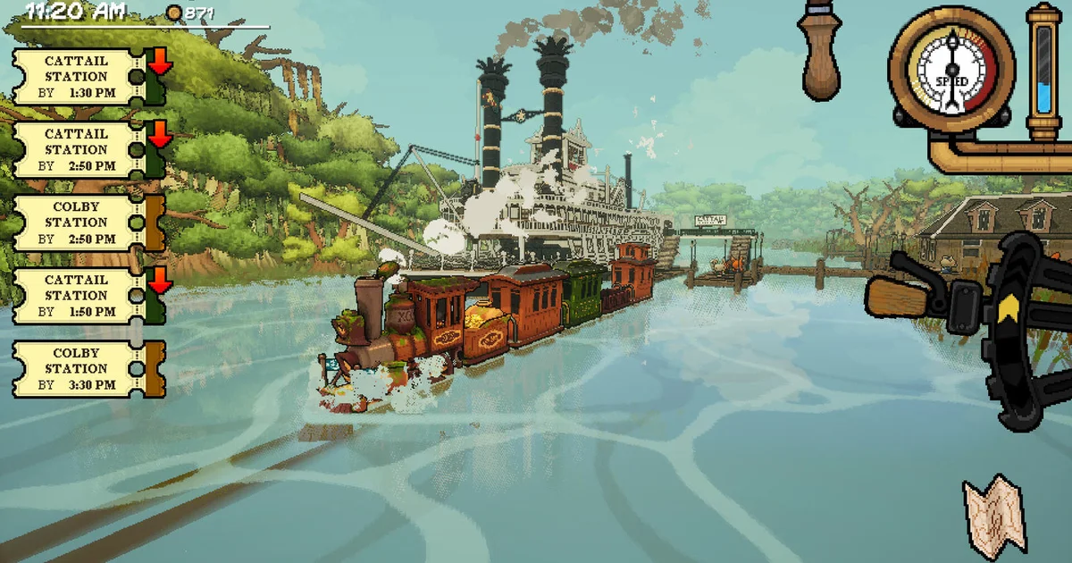 列車運転探索ゲーム『A Bumpy Ride』Steamで配信開始、好評率97％の好スタート
