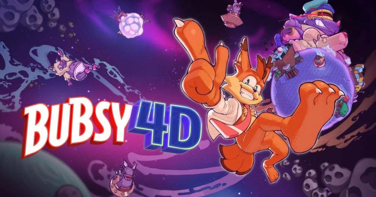『Bubsy 4D』本日配信開始。30年ぶりに帰還した山猫が3Dプラットフォーマーで宇宙を冒険