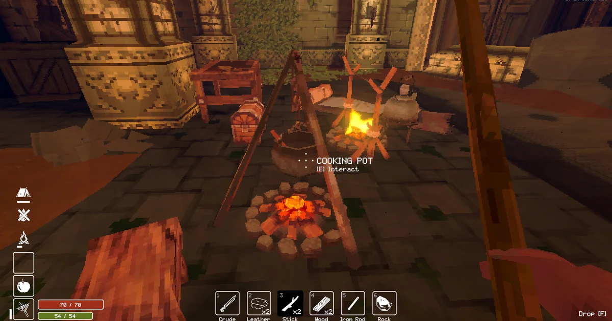 『Deep Dish Dungeon』10月13日リリース決定。料理要素を備えた最大3人協力のダンジョン探索サバイバル