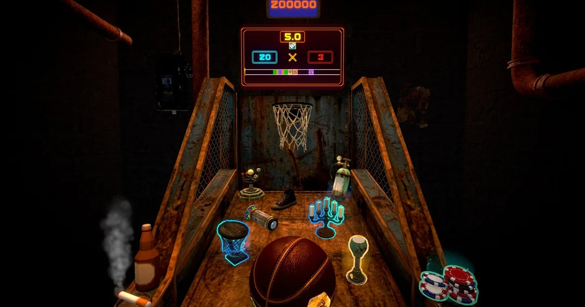 『Grit Shot』Steamで配信開始。地下室を舞台にしたバスケットボール・ローグライト