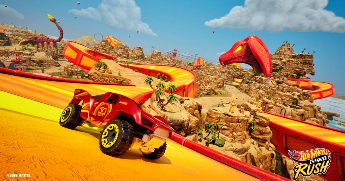 『HOT WHEELS Infinite Rush』早期アクセス配信開始、4つの島を舞台にした自由探索型アーケードレース