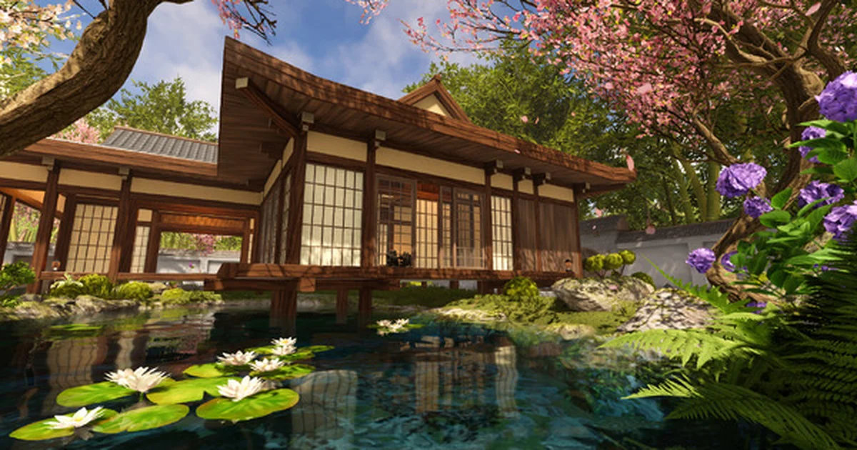 『ハウスフリッパー２』日本テーマDLC「Sakura」5月21日配信、収録アイテムは600種類以上に
