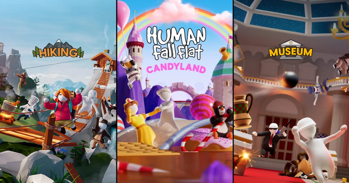 『ヒューマン フォール フラット』Steam版が70%オフセール、PS5/PS4版には新ステージ追加の無料アップデートも