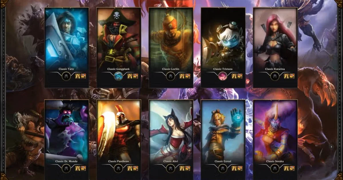 『LoL』新モード「リーグ クラシック」が7月30日実装へ。初期のチャンピオンやアイテム、メタを再現