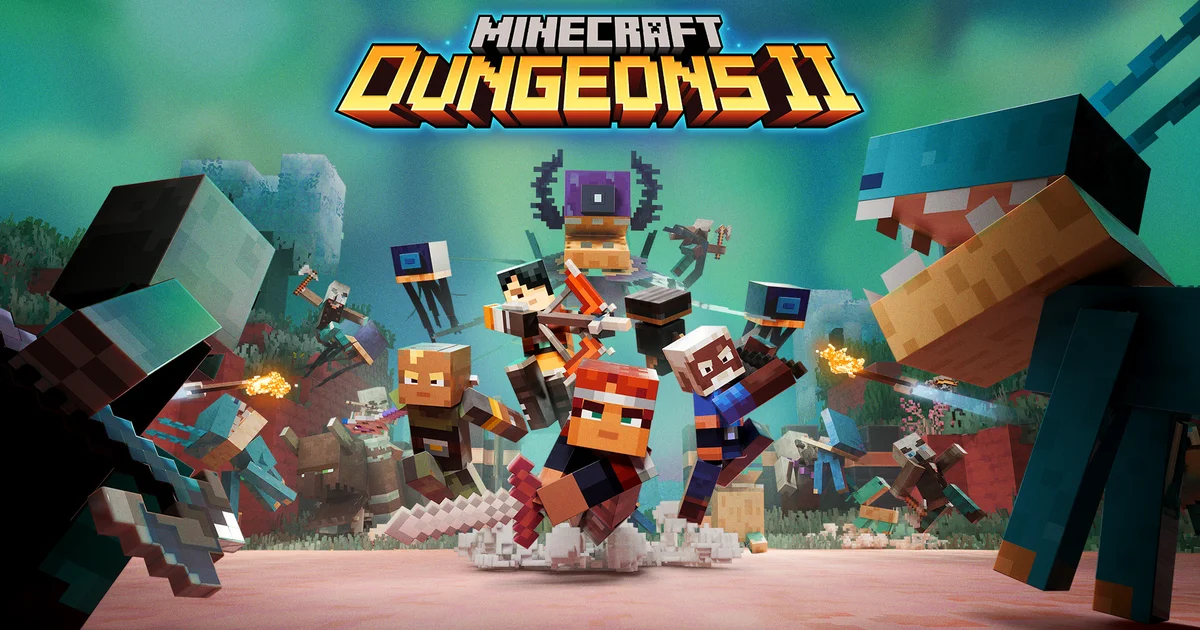 『Minecraft Dungeons II』公式ゲームプレイトレーラー公開、新ディメンションも登場
