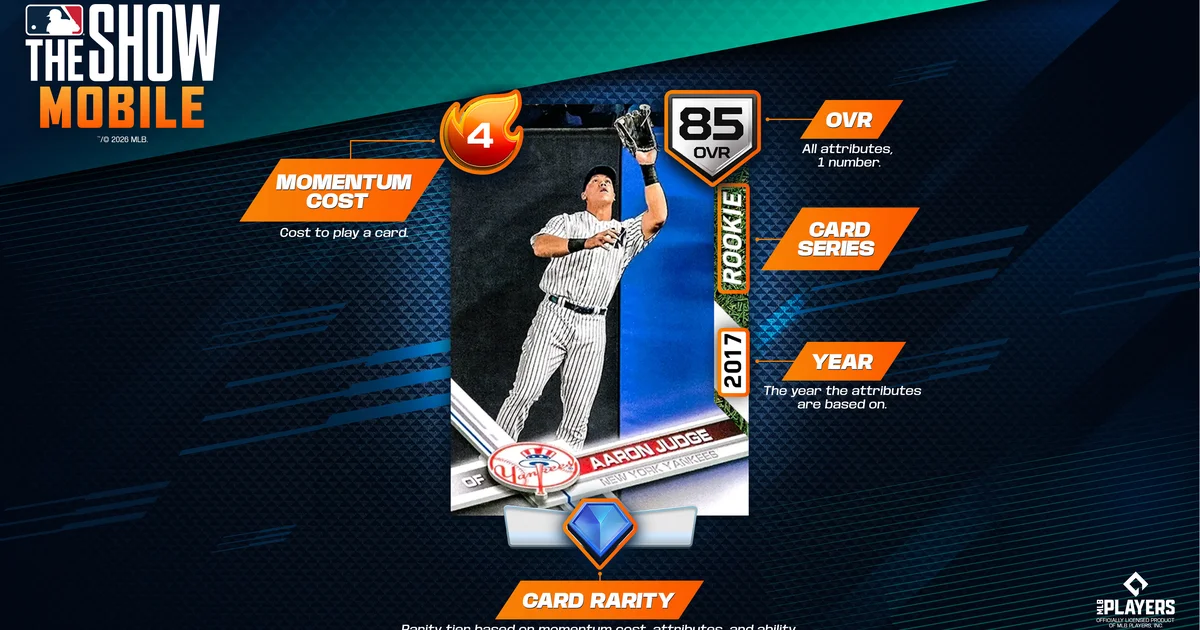 『MLB The Show Mobile』本日より全世界配信開始。デッキ構築要素を取り入れた基本プレイ無料のモバイル野球ゲーム