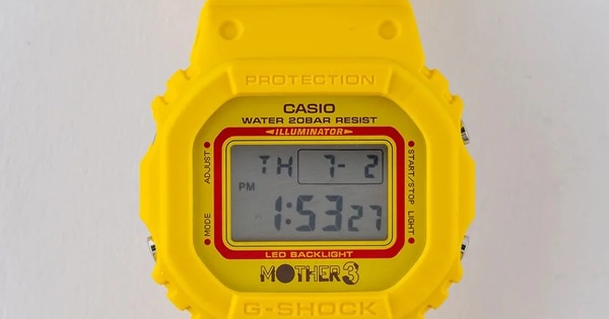 『MOTHER3』20周年記念モデルのG-SHOCKが抽選販売開始