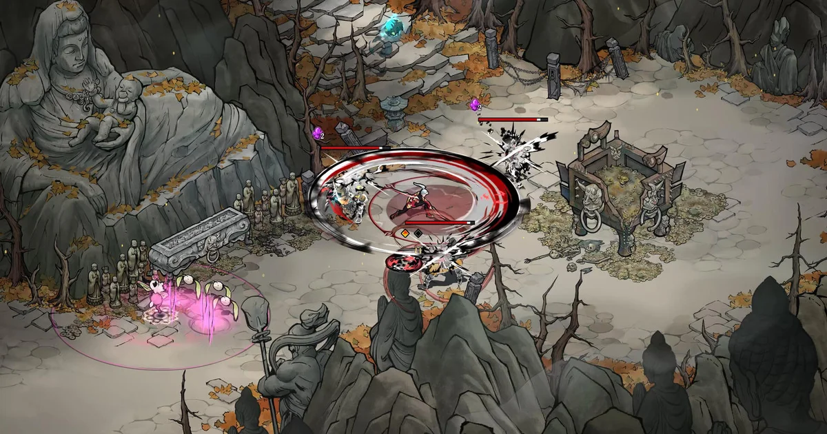 水墨画ローグライト『Realm of Ink』正式リリース。Steam同時接続約7000人を記録