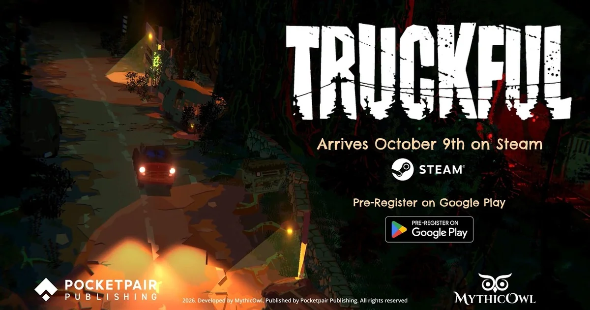 配達と謎解きを組み合わせたトラックシム『Truckful』10月9日に配信開始