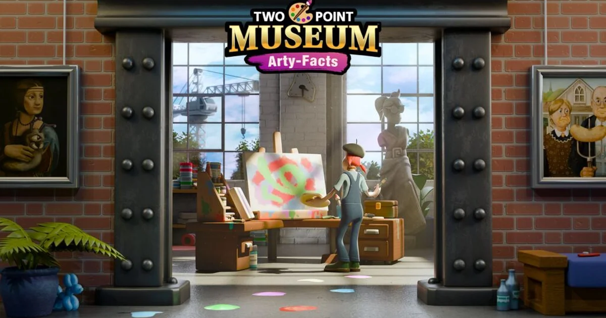 『Two Point Museum』新DLC「Arty-Facts」配信開始、アート展示テーマの新マップを追加